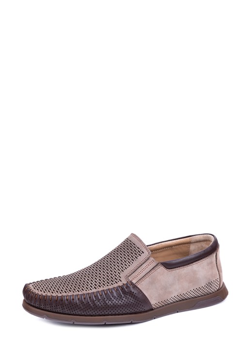 Мокасины Etor 18868-011 нубук коричневые