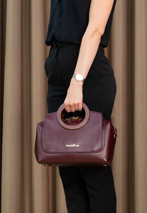 Сумка Roberto Tonelli 0448-1905 бордовая