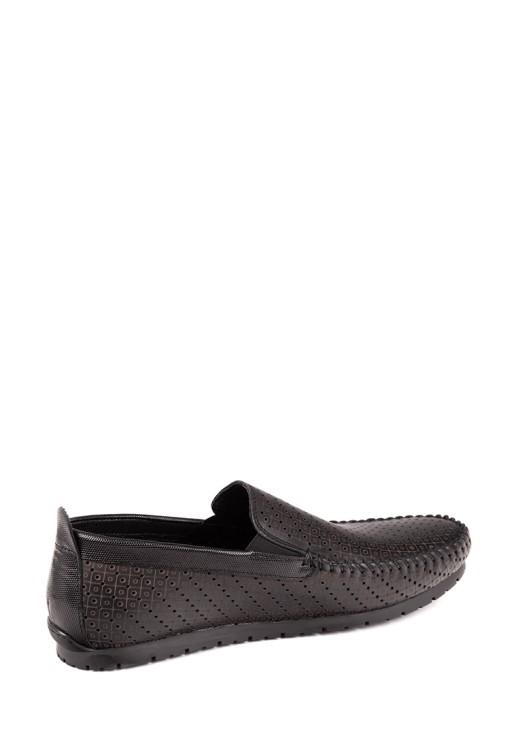 Мокасины Etor 10349-9204 чёрные 