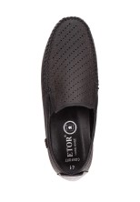 Мокасины Etor 10349-9204 чёрные 
