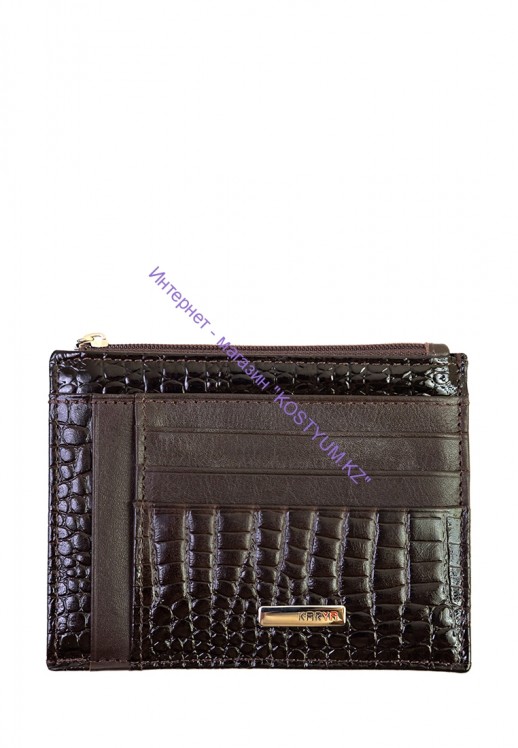 Картхолдер Karya 0022-501 коричневый