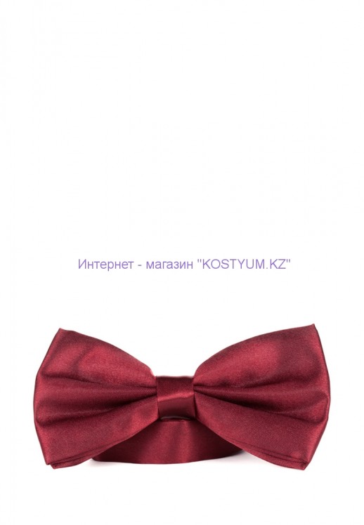 Мужская бабочка бордовая