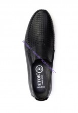 Мокасины Etor 14949-6590 чёрные 