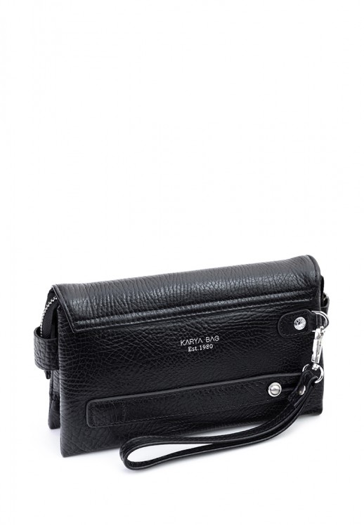 Борсетка Karya 0817-45 чёрная