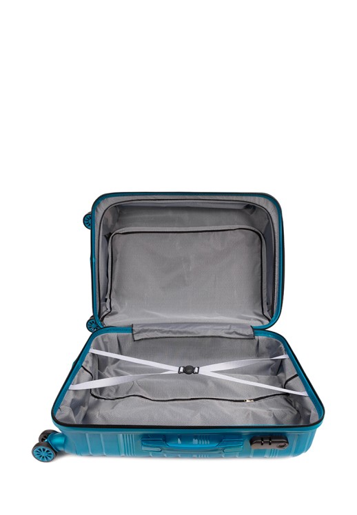 Чемодан LAGUNA 001-04 бирюзовый M 70 л
