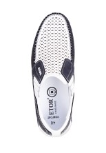 Мокасины Etor 18912-011 белые