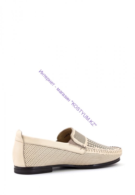 Мокасины Etor 14949-6590 бежевые