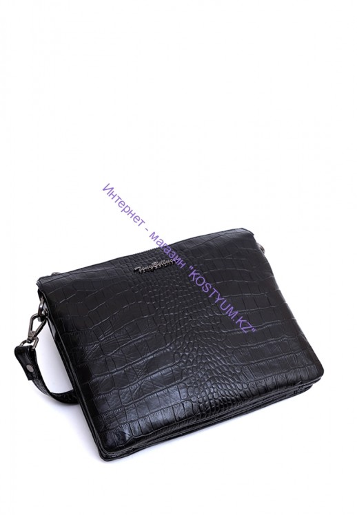 Сумка Tony Bellucci 077-16 чёрная кроко