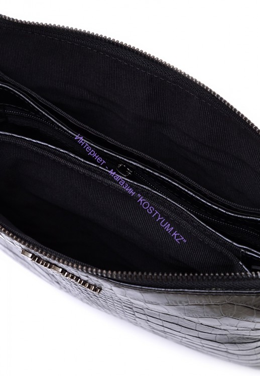 Сумка Tony Bellucci 077-16 чёрная кроко