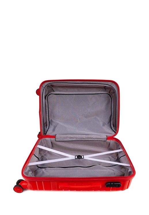 Чемодан LAGUNA 001-03 красный M 70 л