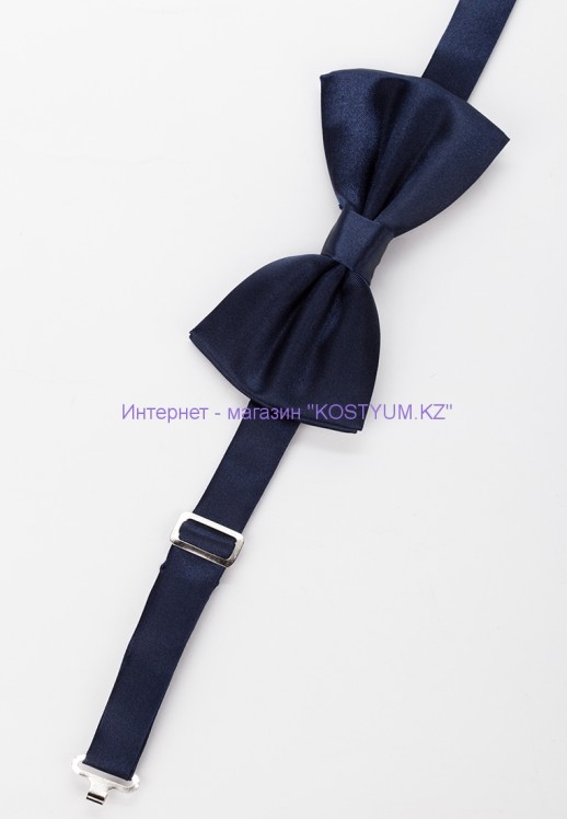 Мужская бабочка тёмно-синяя