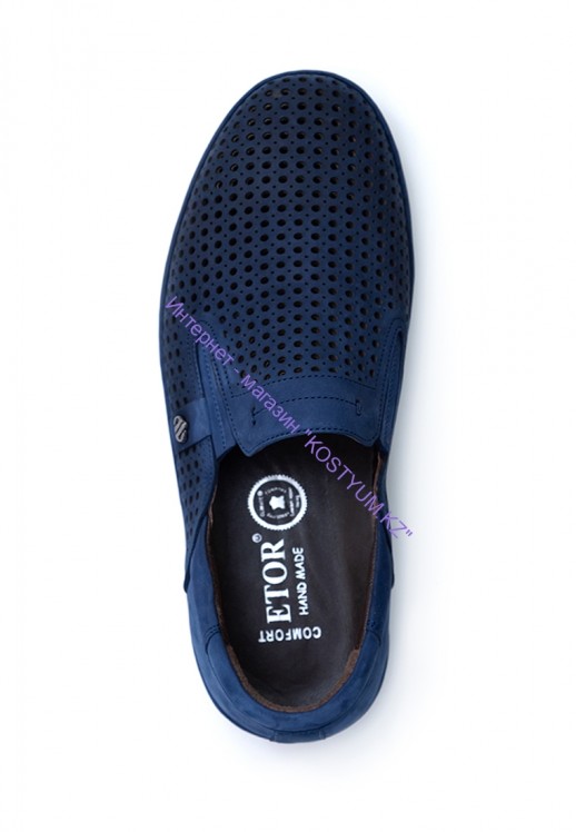 Мокасины Etor 15061-7426 синие