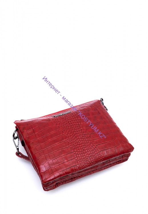 Сумка Tony Bellucci 077-17 красная кроко