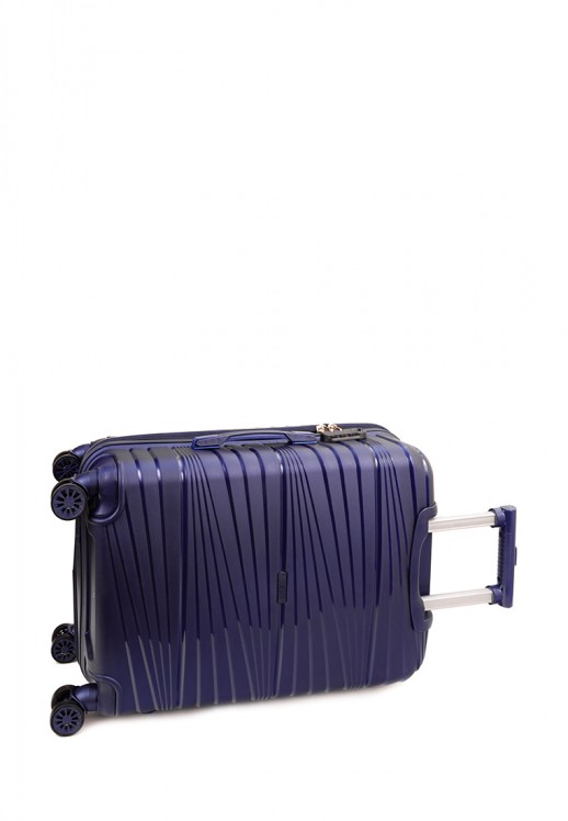 Чемодан LAGUNA 001-02 синий M 70 л