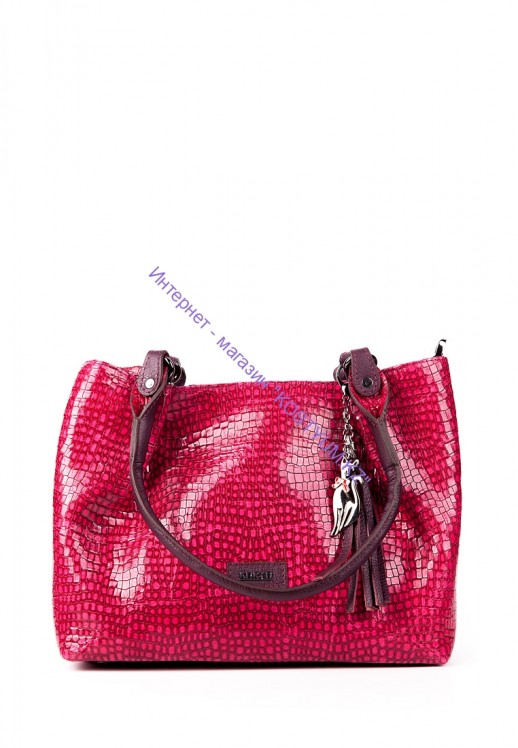 Женская сумка Karya 4017-125 малиновая