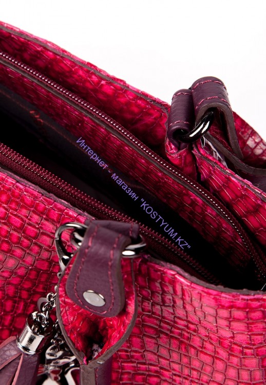 Женская сумка Karya 4017-125 малиновая