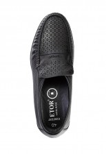 Мокасины Etor 17391-33 чёрные