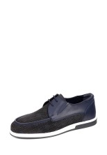 Мокасины Etor 19014-006 нубук синие