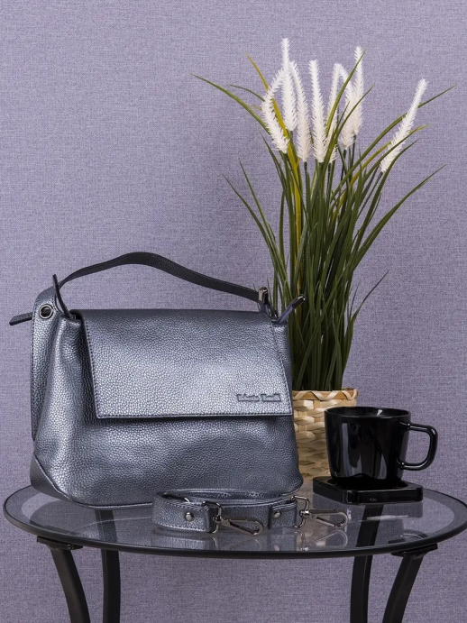 Сумка Roberto Tonelli 0488-1033 серебристая