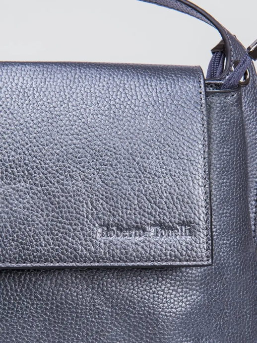 Сумка Roberto Tonelli 0488-1033 серебристая