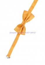 Комплект камербанд с бабочкой и платочком​ жёлтый