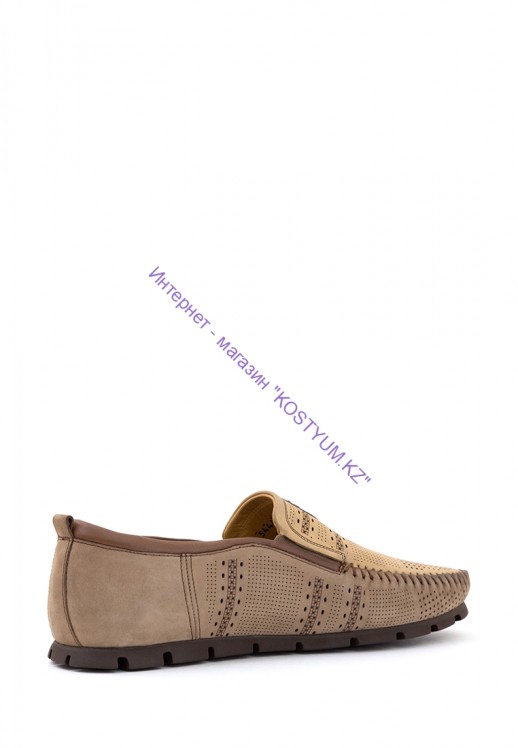 Мокасины Etor 15444-16654 бежевые