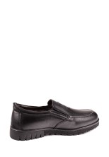 Слипоны Etor 18366-856 черные с мехом