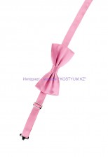 Комплект камербанд с бабочкой и платочком​ розовый