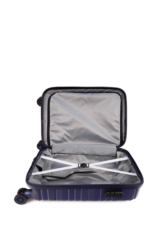 Чемодан LAGUNA 001-02 синий S 50 л