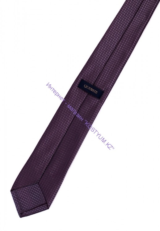 Мужской галстук тёмно-сиреневый Quesste