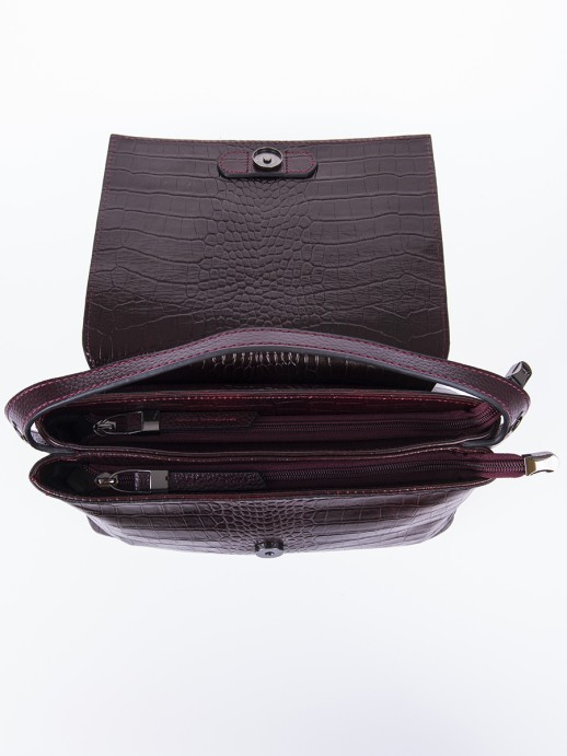 Сумка Roberto Tonelli 0488-358 бордовая