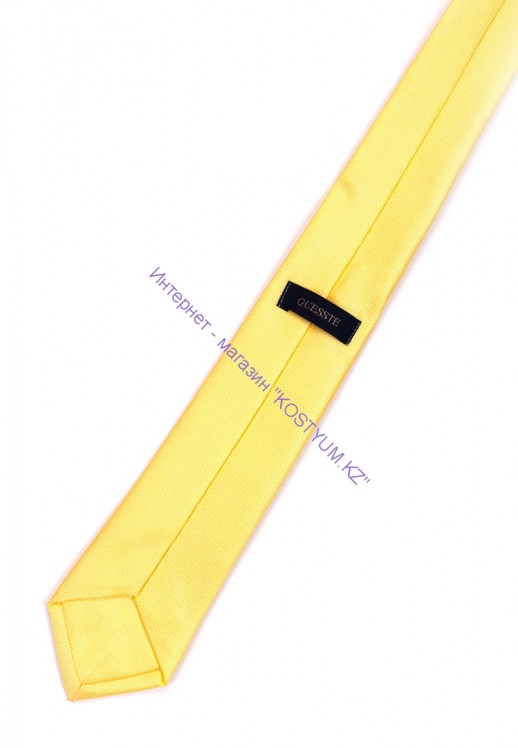 Мужской галстук жёлтый Quesste