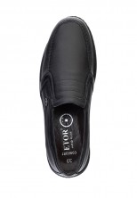 Мокасины Etor 17032-20350 чёрные