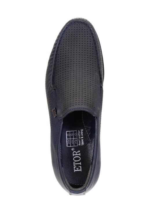 Мокасины Etor 15213-7188 синие