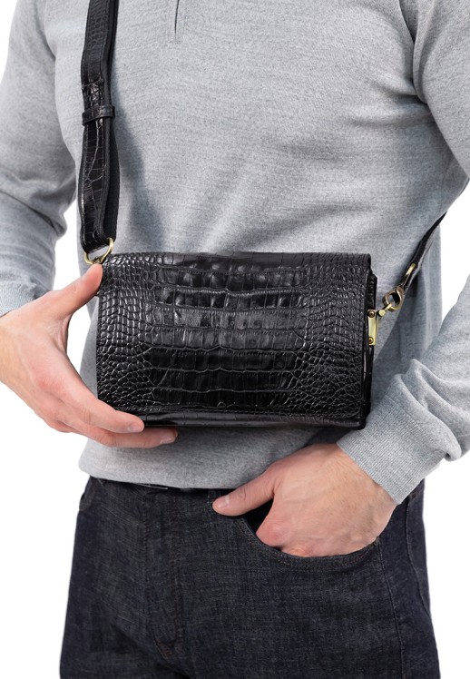 Борсетка Roberto Tonelli RT110-356 чёрная