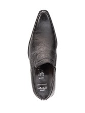Казаки Etor 18-008 черные кроко