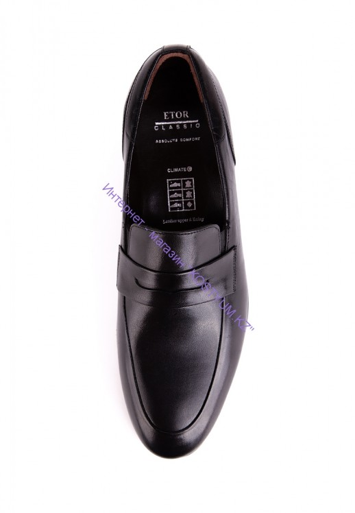 Туфли Etor 13698-890 чёрные