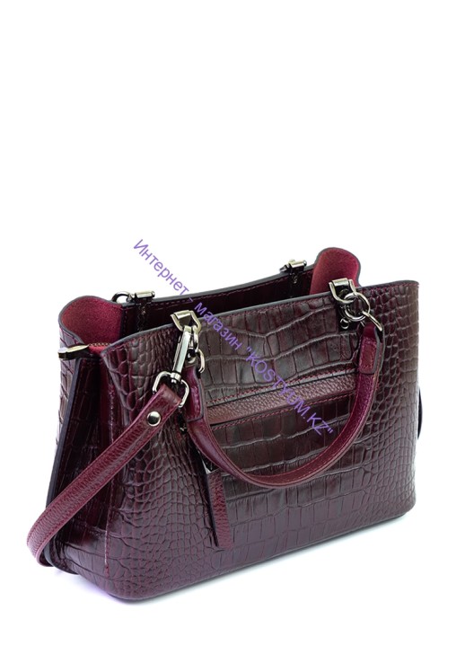 Сумка Tony Bellucci 538-44 бордовая кроко