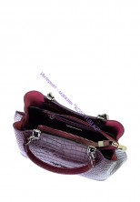 Сумка Tony Bellucci 538-44 бордовая кроко