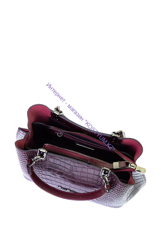 Сумка Tony Bellucci 538-44 бордовая кроко