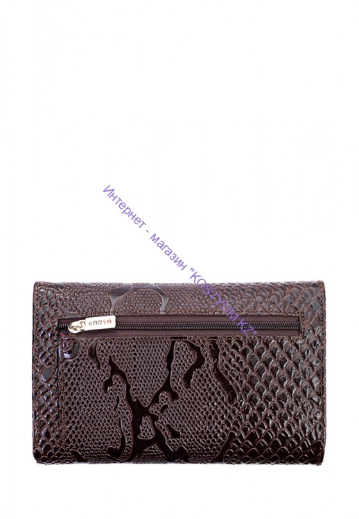 Кошелёк Karya 1163-015 коричневый