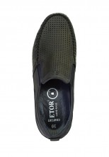 Мокасины Etor 16221 чёрные