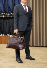 Саквояж Roberto Tonelli 102-896 бордовый