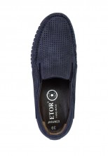 Мокасины Etor 17429-99127 синие