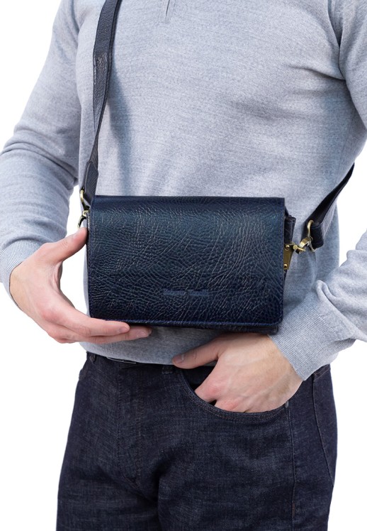 Борсетка Roberto Tonelli RT110-894 синяя