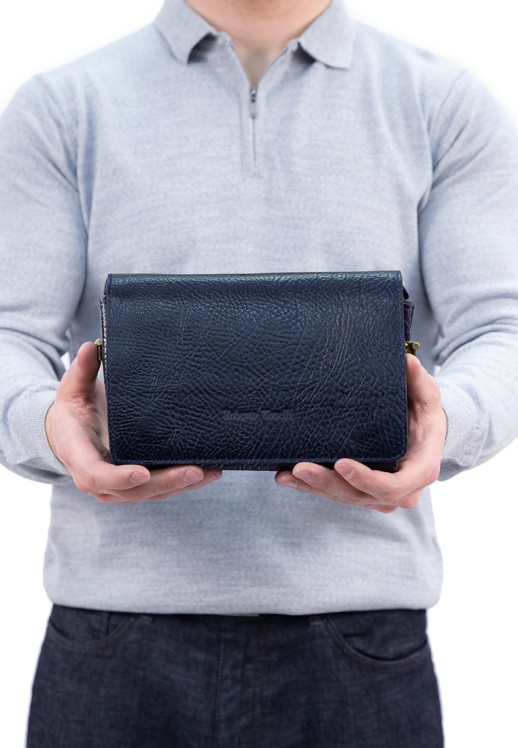 Борсетка Roberto Tonelli RT110-894 синяя