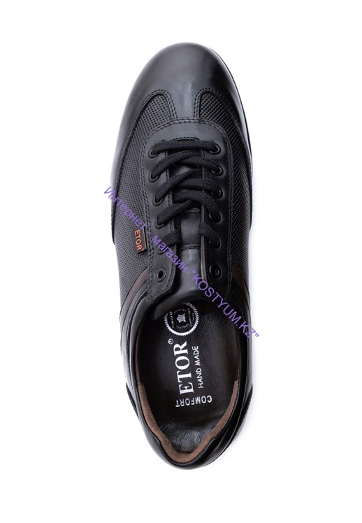 Кеды Etor 8934-96 чёрные