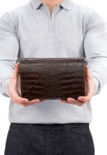 Борсетка Roberto Tonelli RT110-355 коричневая