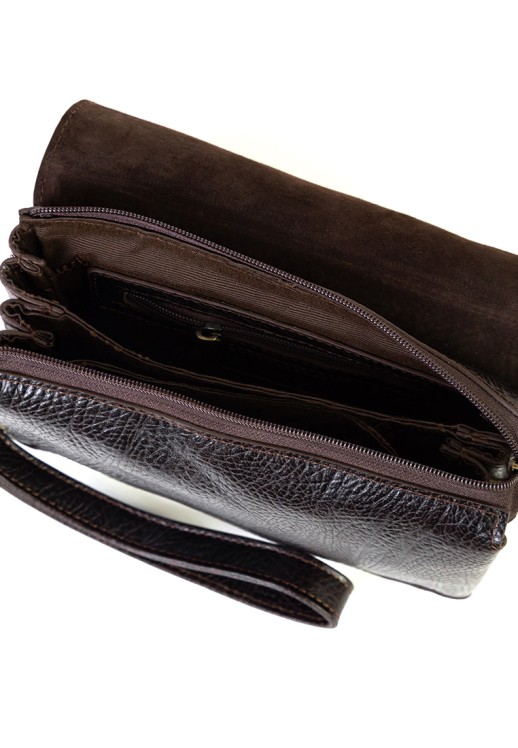 Борсетка Roberto Tonelli RT110-886 коричневая