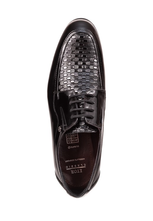 Туфли Etor 18848-10270 чёрные лаковые